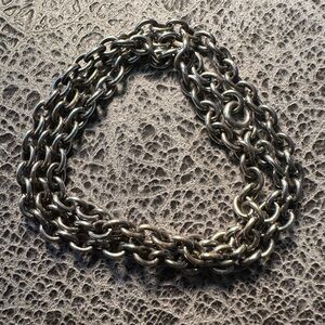 Chunky Silver Chain Necklace